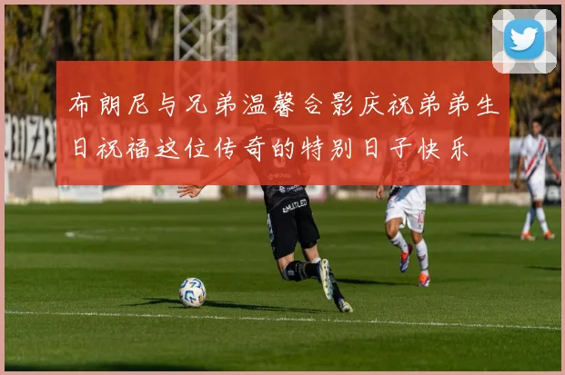 布朗尼与兄弟温馨合影庆祝弟弟生日祝福这位传奇的特别日子快乐